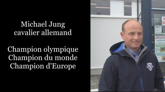 #MichaelJung, Champion Olympique, Champion du Monde, Champion d'Europe d'Equitation au micro de #TvLocale_fr