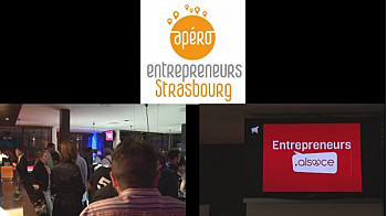 #Aperoentrepreneurs Strasbourg, le rendez-vous convivial du monde de l'entreprise